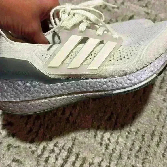 adidas UltraBOOST 21 Crystal White - Picture 5 of 8